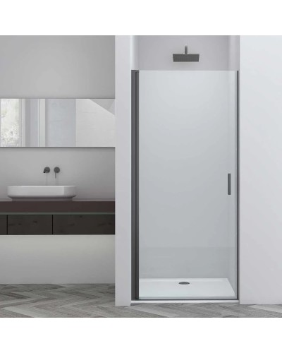 Душевая дверь 70 см Vincea Alpha VDP-3AL700CLGM прозрачное