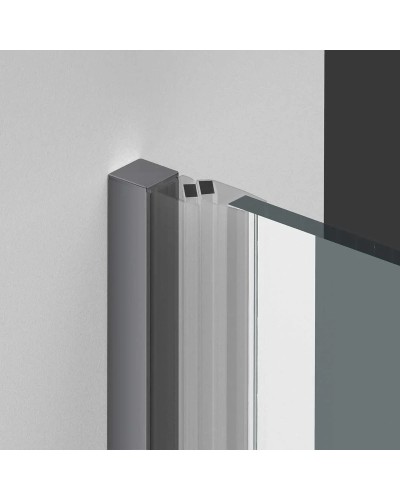 Душевая дверь 70 см Vincea Alpha VDP-3AL700CLGM прозрачное