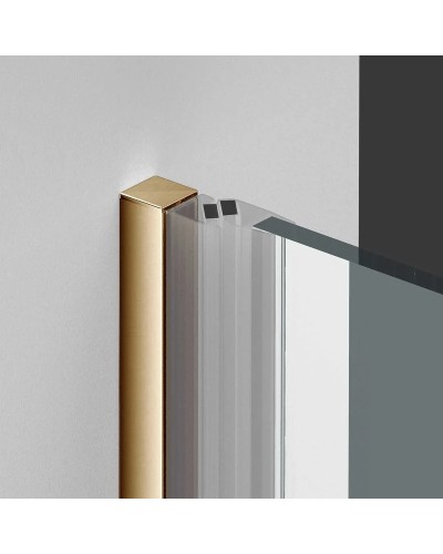 Душевая дверь 90 см Vincea Alpha VDP-3AL900CLG прозрачное