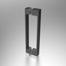 Душевая дверь 90 см Vincea Alpha VDP-3AL900CLGM прозрачное