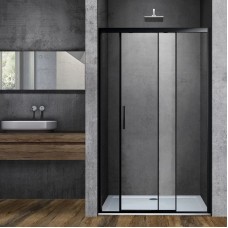 Душевая дверь 140 см Vincea Soft VDS-3SO140CLB прозрачное