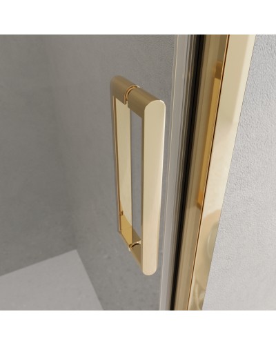 Душевая дверь в нишу BelBagno LUCE-BF-1-120-C-ORO