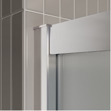 Душевая дверь в нишу BelBagno LUCE-BF-1-120-P-Cr