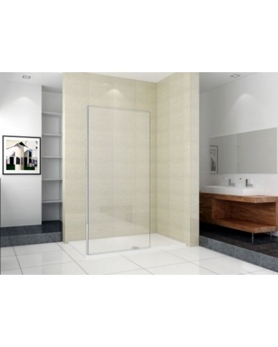 Душевая стенка WeltWasser WW400 B 90 10000002943 профиль Хром стекло прозрачное