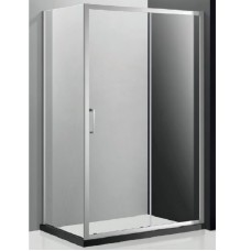 Душевая стенка Cezares Molveno FIX 80 MOLVENO-FIX-80-C-Cr-IV профиль Хром стекло прозрачное