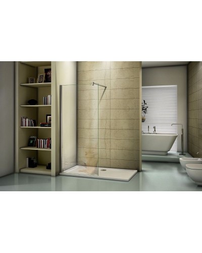 Душевая перегородка Good Door Walk In SP-140-C-CH 140 профиль Хром стекло прозрачное