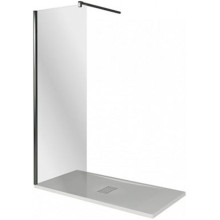 Душевая перегородка Good Door Walk In SP-140-C-В 140 профиль Черный стекло прозрачное