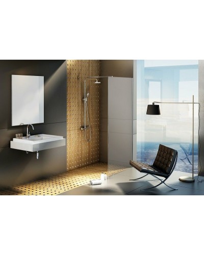 Душевая перегородка Ravak Walk-In Wall 70 GW9W10C00Z1 профиль Хром стекло Transparent