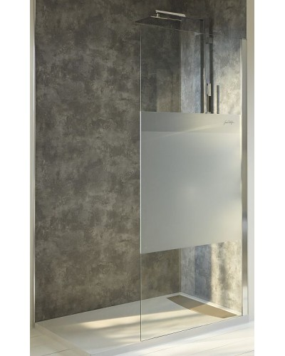 Душевая перегородка Jacob Delafon Contra 90 E22WD90-GA профиль Хром стекло матовое