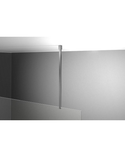 Душевая перегородка Jacob Delafon Contra 120 E22WP120-GA профиль Хром стекло прозрачное