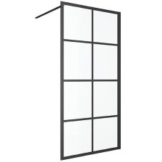 Душевая перегородка Excellent Fabrika 100x200 KAEX.4006.1000.LP профиль Черный стекло прозрачное