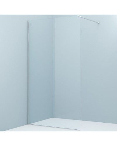 Душевая перегородка Iddis Slide 110 SLI8CS1i23 профиль Хром стекло прозрачное