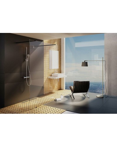 Душевая перегородка Ravak Walk-In Free 120 GW9FG0C00Z1 профиль Хром стекло Transparent