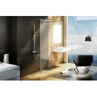 Душевая перегородка Ravak Walk-In Free 160 GW9FS0C00Z1 профиль Хром стекло Transparent