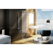 Душевая перегородка Ravak Walk-In Free 160 GW9FS0C00Z1 профиль Хром стекло Transparent