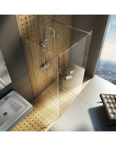 Душевая перегородка Ravak ST Walk-In Corner 110х80 GW1CD4C00Z1 профиль Хром стекло Transparent