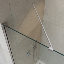 Душевая перегородка универсальная с односторонним входом CEZARES LIBERTA-L-1-TB-85-C-Cr