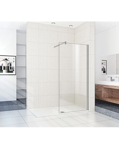 Душевая перегородка WeltWasser WW400 70G-1 10000006279 профиль Хром стекло прозрачное