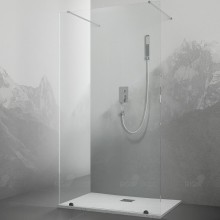 Душевая перегородка RGW Walk In WA-016 120 35101612-11 профиль Хром стекло прозрачное