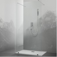 Душевая перегородка RGW Walk In WA-016 120 35101612-11 профиль Хром стекло прозрачное