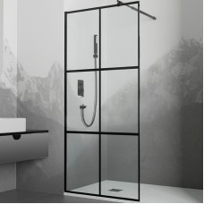Душевая перегородка RGW Walk In WA-011B 90 35101190-84 профиль Черный стекло прозрачное