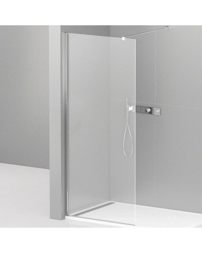 Душевая перегородка Cezares Liberta 140 LIBERTA-L-1-140-120-C-Cr профиль Хром стекло прозрачное