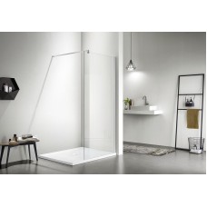 Душевая перегородка Aquatek 140 AQ WIW 14020CH профиль Хром стекло прозрачное