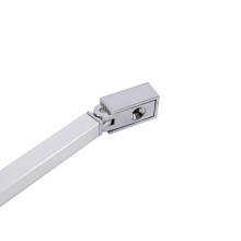 Душевая перегородка универсальная с односторонним входом CEZARES LIBERTA-L-1-TB-85-C-Cr