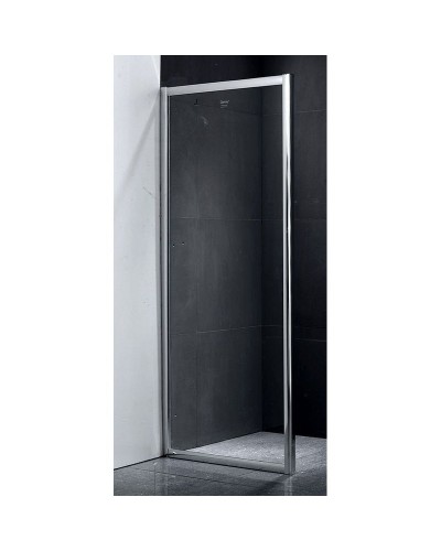 Боковая стенка Gemy Victoria 90х190 профиль Хром стекло прозрачное