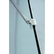 Душевая перегородка универсальная с односторонним входом CEZARES LIBERTA-L-1-TB-85-C-Cr