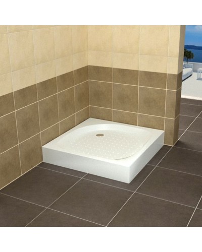 Акриловый поддон для душа RGW Acrylic Lux/Tn 80x80 16180188-21 Белый