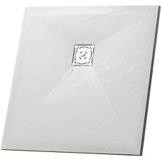 Душевой поддон из искусственного камня RGW Stone Tray ST-W 80x80 16152088-01 Белый