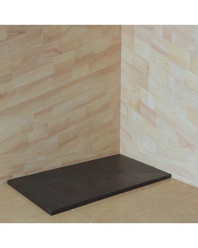 Душевой поддон из искусственного камня RGW STT ST-0108G 80x100x2,5 Графит