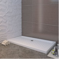 Керамический душевой поддон RGW CER CR-148 80x140x10 Белый