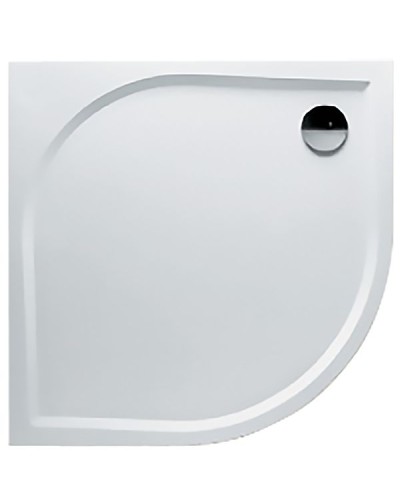 Душевой поддон из искусственного камня Riho Kolping 80x80 D004001005 (DB1000500000000) Белый с антискользящим покрытием