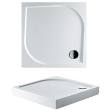 Душевой поддон из искусственного камня Riho Kolping 90x90 D004005005 (DB2100500000000) Белый с антискользящим покрытием