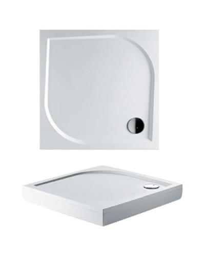 Душевой поддон из искусственного камня Riho Kolping 90x90 D004005005 (DB2100500000000) Белый с антискользящим покрытием