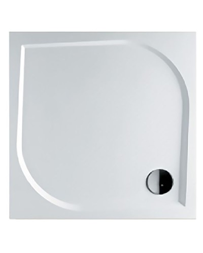 Душевой поддон из искусственного камня Riho Kolping 90x90 D004005005 (DB2100500000000) Белый с антискользящим покрытием