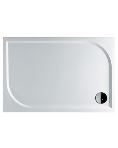 Душевой поддон из искусственного камня Riho Kolping 80x120 D004008005 (DB3300500000000) Белый с антискользящим покрытием
