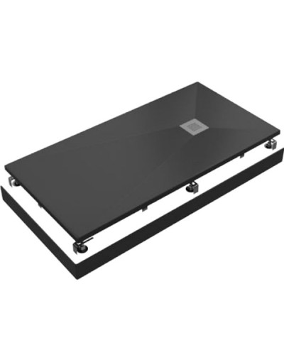 Душевой поддон из искусственного камня Good Door Essentia 120x70 ЛП00092 Черный