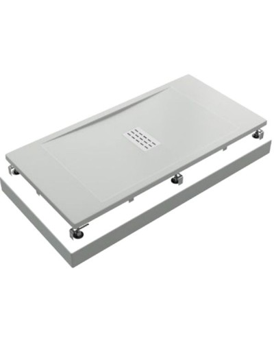 Душевой поддон из искусственного камня Good Door Flow 160x80 ЛП00120 Белый