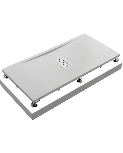 Душевой поддон из искусственного камня Good Door Flow 160x90 ЛП00121 Белый