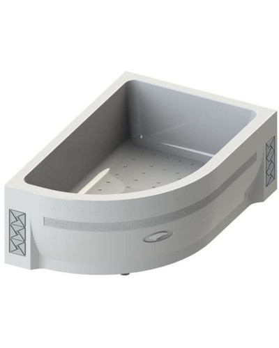 Акриловый поддон для душа Radomir 120x80x45 R 1-11-0-2-0-009 Белый