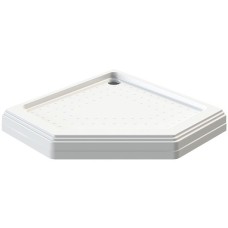 Акриловый поддон для душа Radomir Санторо 100x100x15 1-11-2-0-0-129 Белый