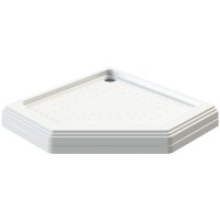 Акриловый поддон для душа Radomir Санторо 110x110x15 1-11-2-0-0-130 Белый