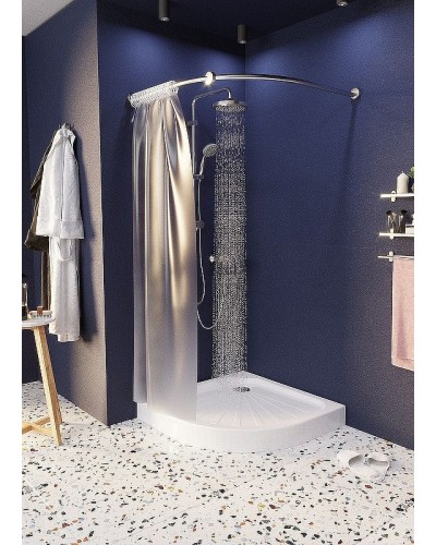 Акриловый поддон для душа 1MarKa Tondo 100x100 01пто10 с антискользящим покрытием