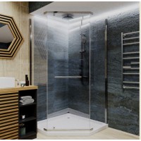 Душевой поддон из АБС-пластика Cerutti SPA P101 100х100 с антискользящим покрытием