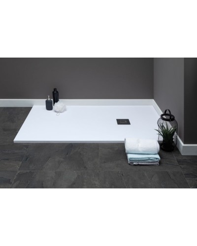 Душевой поддон из искусственного камня Aquanet Pleasure 120x90 256323 с антискользящим покрытием