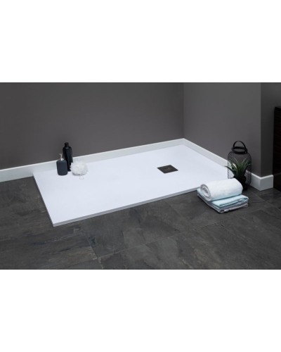 Душевой поддон из искусственного камня Aquanet Pleasure 140x80 255440 с антискользящим покрытием