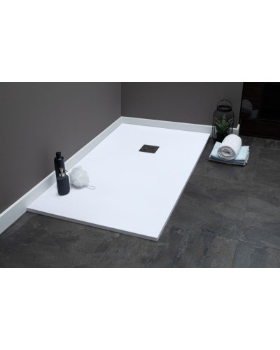 Душевой поддон из искусственного камня Aquanet Pleasure 140x80 255440 с антискользящим покрытием